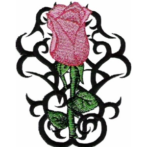 tribal04 - Tribal Rose Machine Embroidery Design - $2.99 : Golden ...