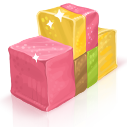 Marmalade Cubes Icon | Playground Iconset | Klukeart