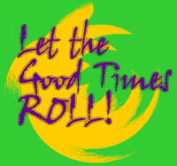 Mardi Gras Let the Good Times Roll Clip Art