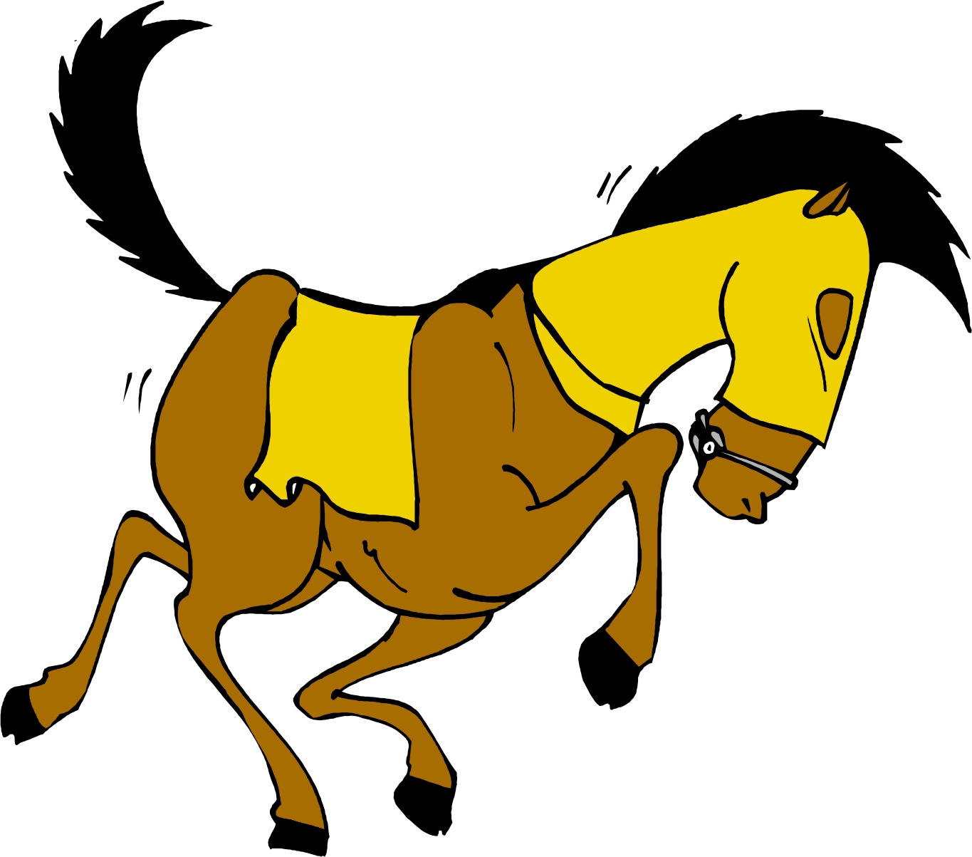Cartoon Pony 01 Vector Free For Download