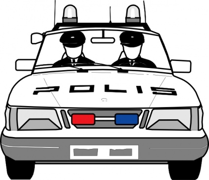 Download Police Car clip art Vector Free