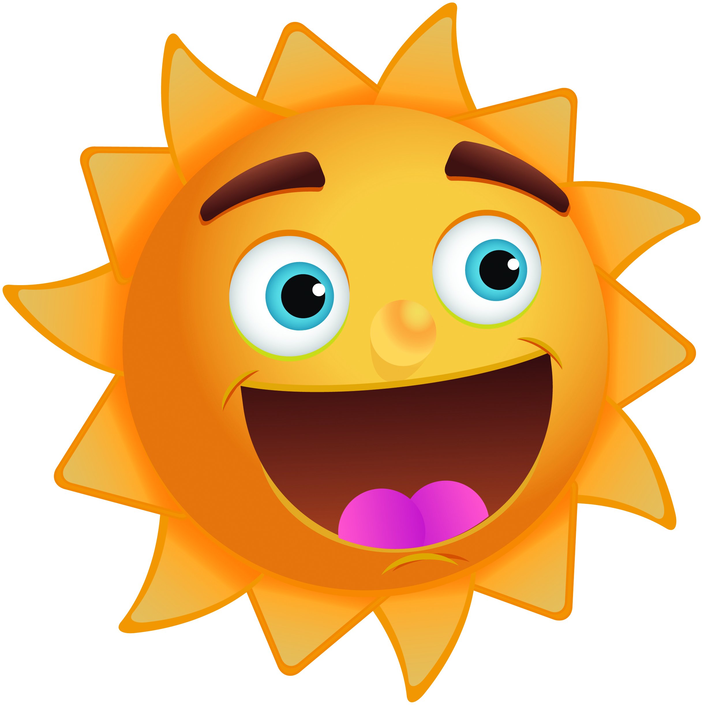 Sun Smiling Clipart - ClipArt Best