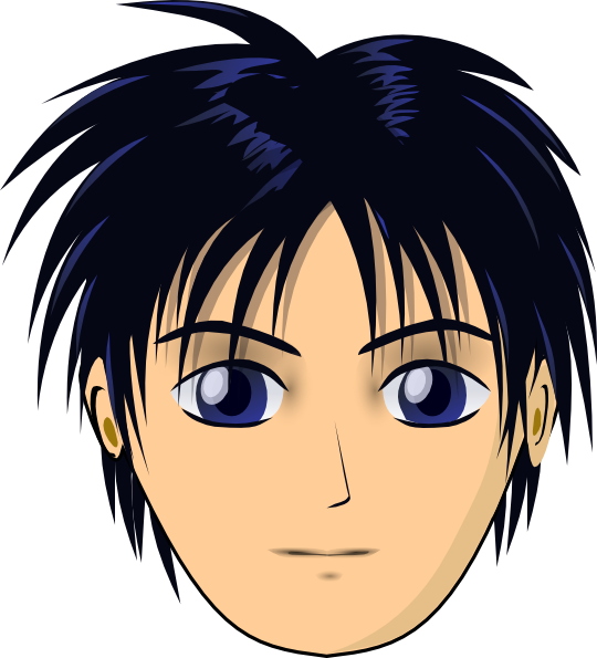 Clipart anime boy cool - ClipartFox