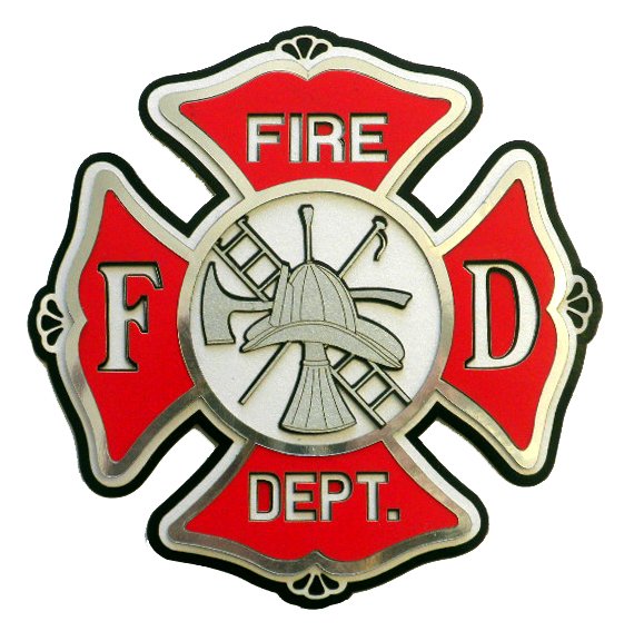 Firefighter Cross Clipart