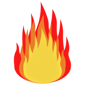 Clipart flames of fire