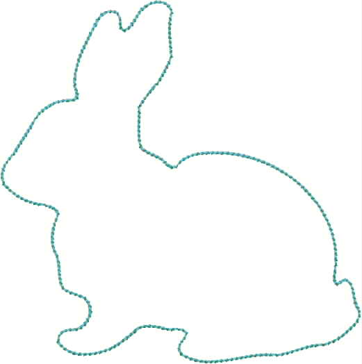 Images of Bunny Cut Out - Jefney