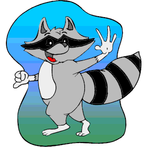 Raccoon clipart, cliparts of Raccoon free download (wmf, eps, emf ...