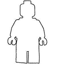 paper lego man template - Google Search | Letter 'L' | Pinterest ...