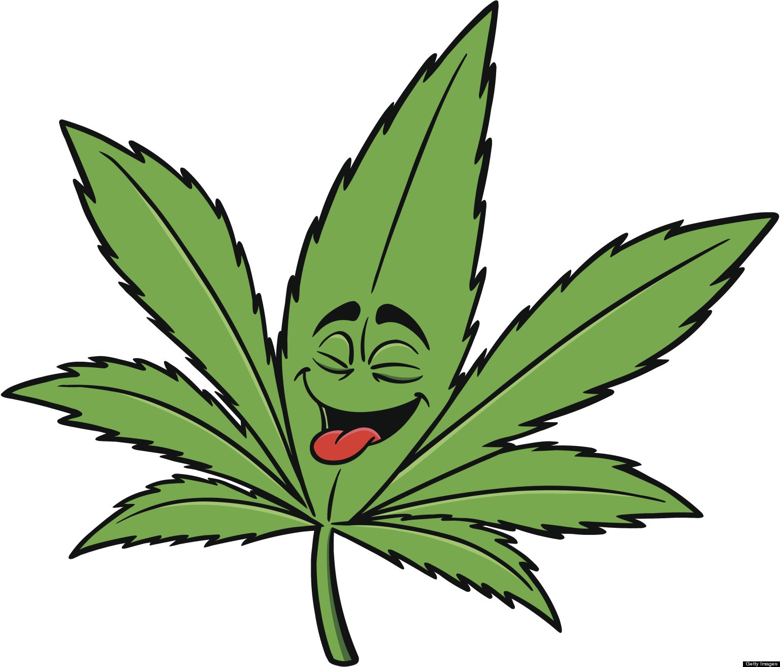 Cannabis leaf clip art