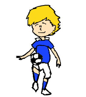 Animated Soccer Player Clipart - Free to use Clip Art Resource