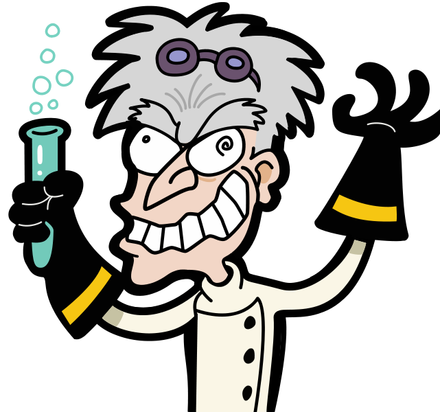 Cartoon Mad Scientist | Free Download Clip Art | Free Clip Art ...