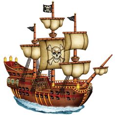 33+ Pirate Ship Mast Clipart