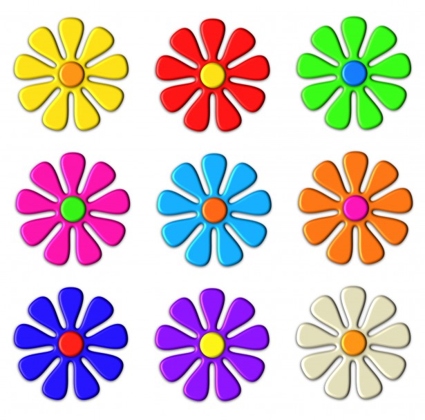 Download 3d flower clipart - ClipartFox