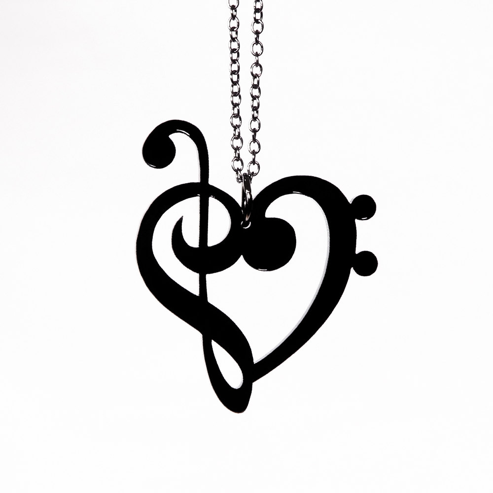 Music Clef Heart Promotion-Shop for Promotional Music Clef Heart ...