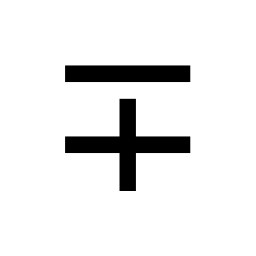 Is there a way to put a plus minus sign in an answer? | Socratic