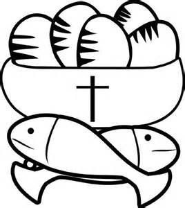 Coloring Pages Jesus bread life - Allcolored.com