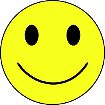 Amazon.com: Smiley Face Super-Size Stencil - 3 inch - 14 mil heavy ...