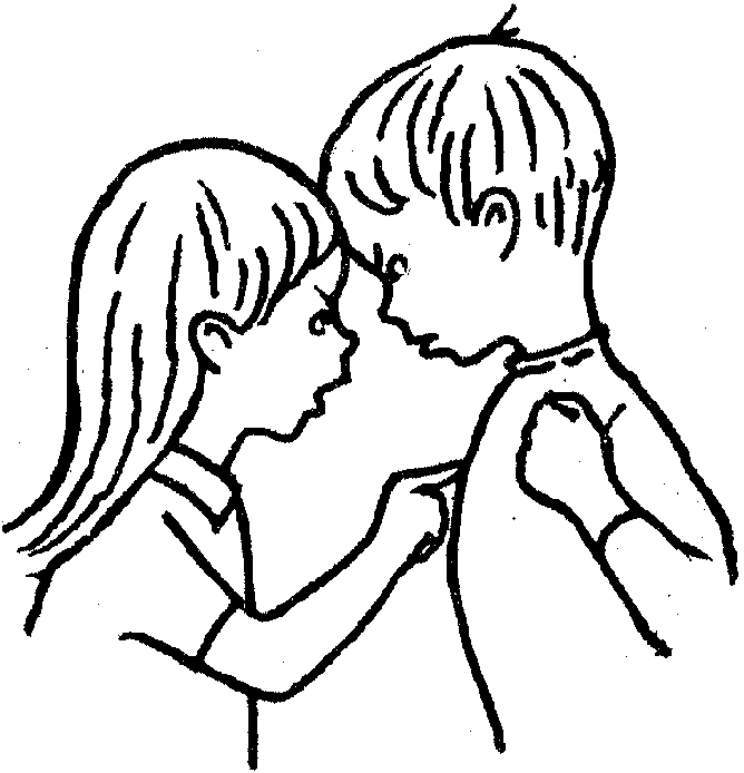 Black people loving each other clipart