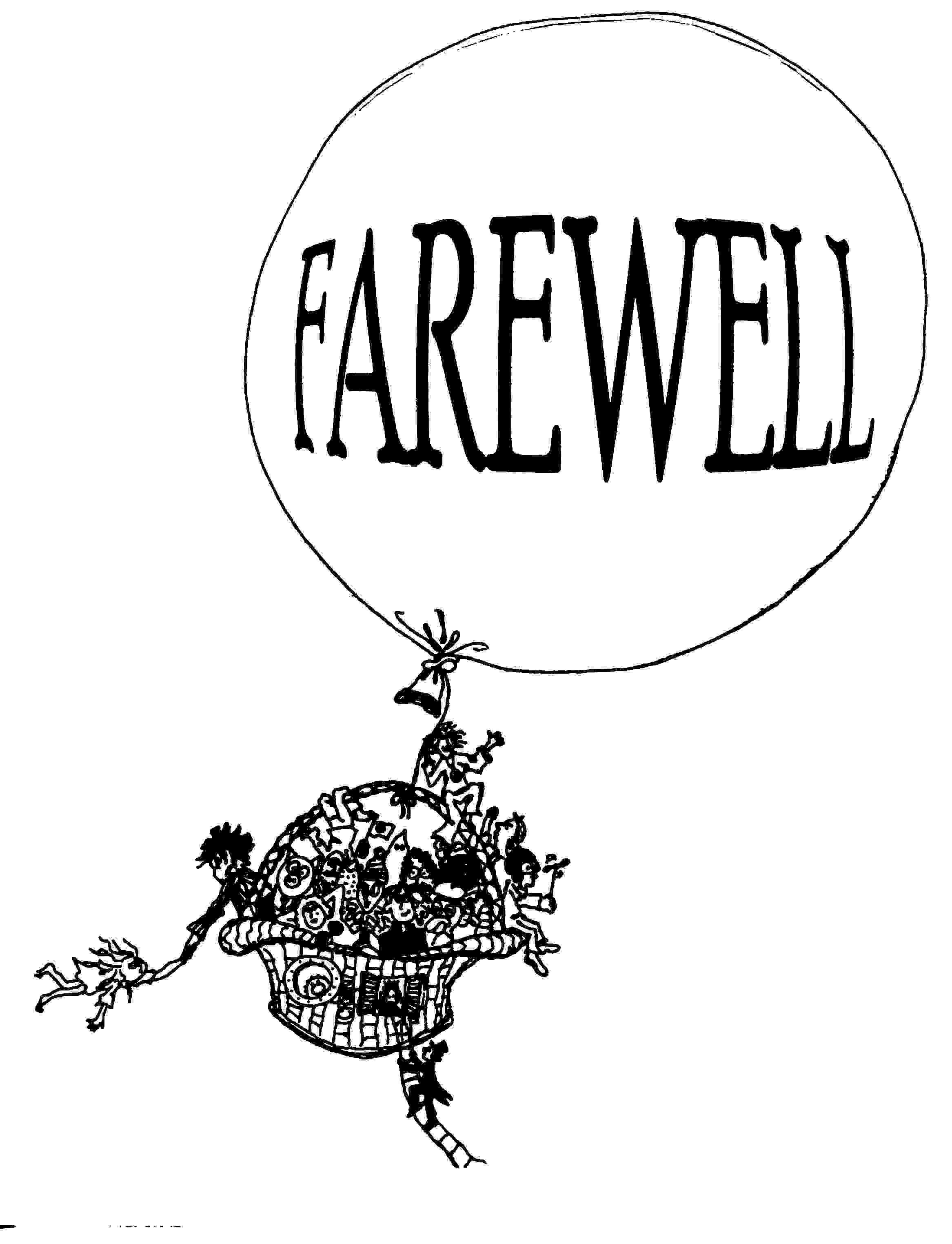 Clipart farewell
