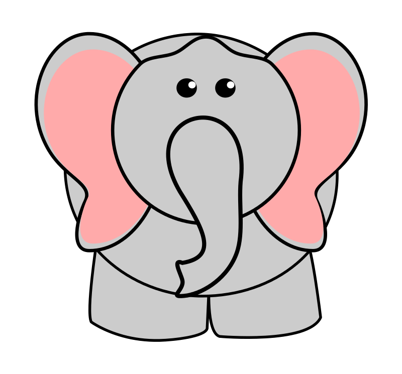 Sad animal clipart