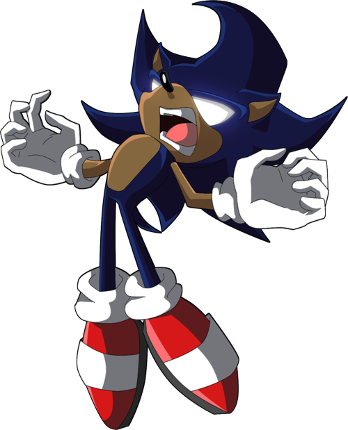 Dark Sonic X by ILoveKnucklesShadow on DeviantArt