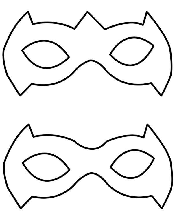 Tutorial: A Simple Way To Make A Robin Superhero Mask | geekev