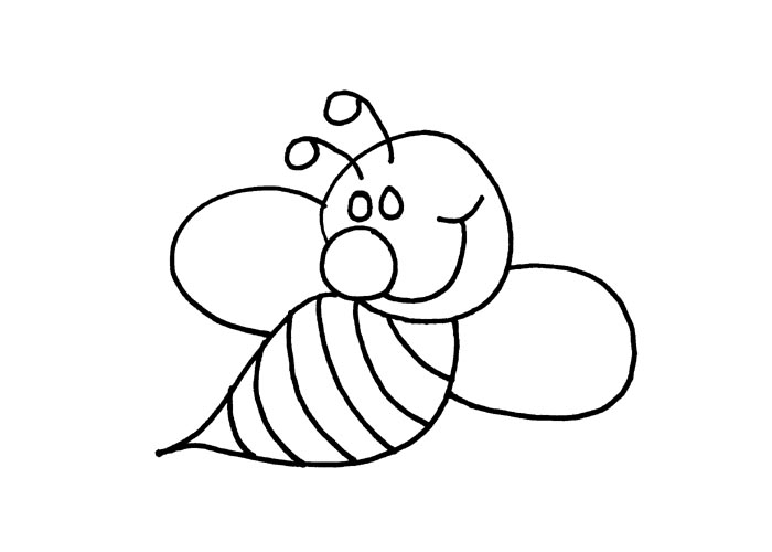 Bee Coloring Pages Free | Coloring