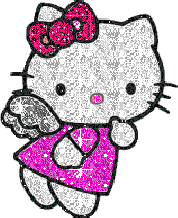 Gif animate e glitter di Hello Kitty