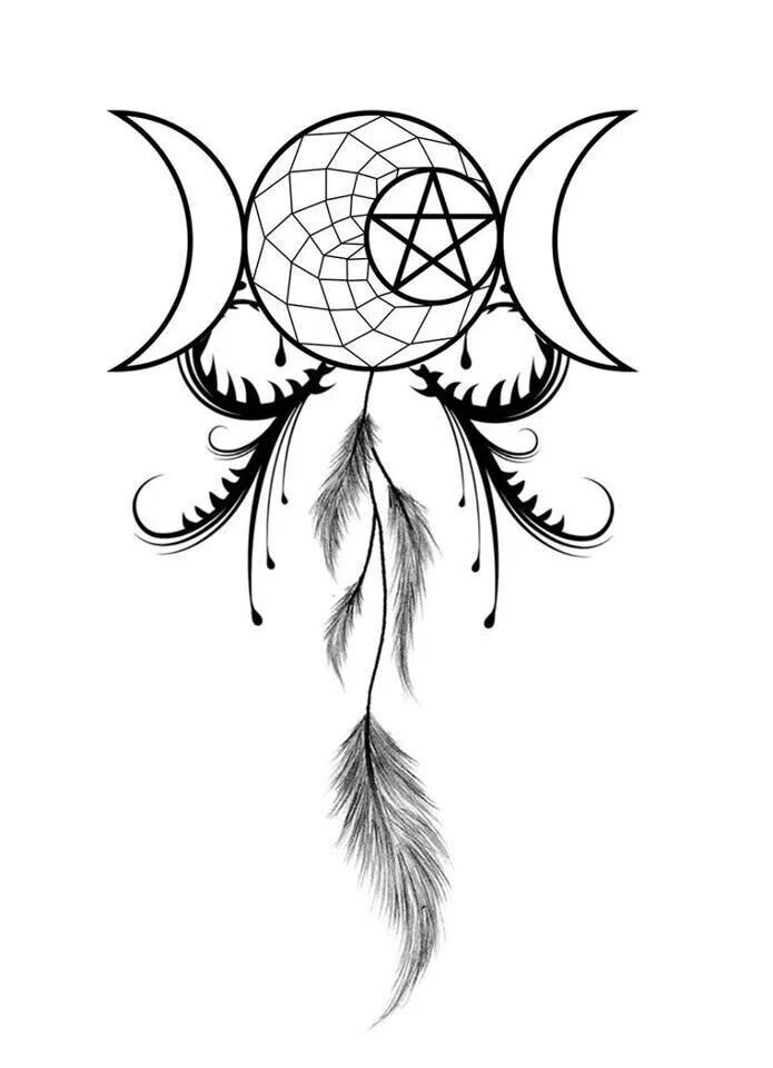 Free Printable Pagan Symbols Silhouette