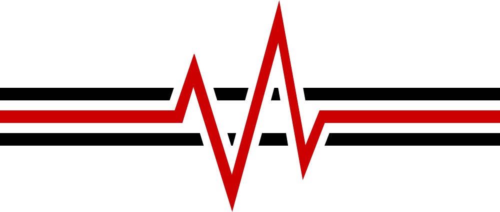 Neon Ekg Line Clipart