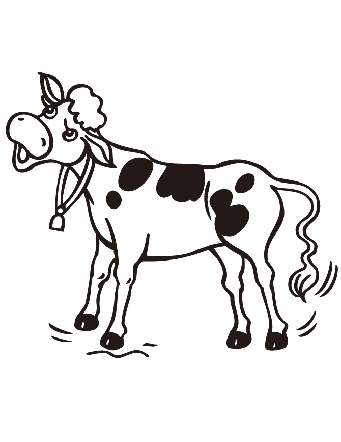 Cattle Cow Coloring Pages Â» Coloring Pages Kids