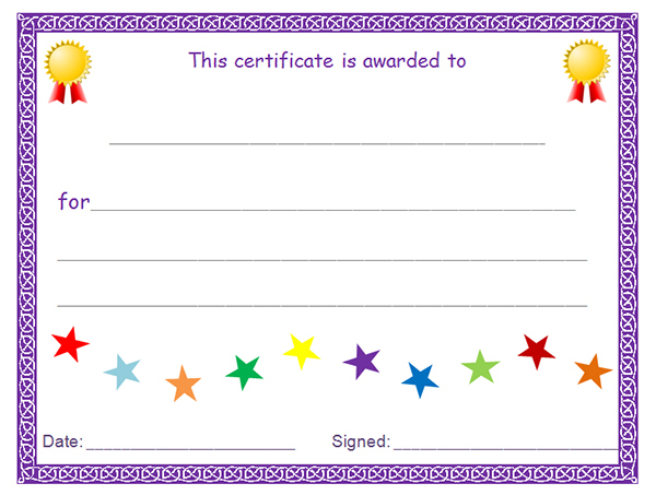 Blank Certificate ClipArt Best