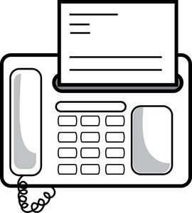 Fax machine images clip art