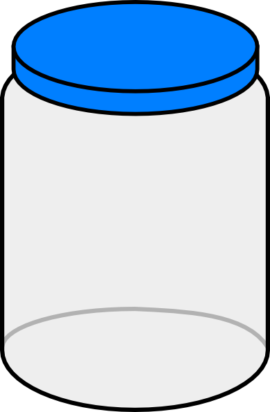 Glass jar clipart