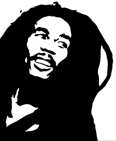 Bob Marley Clip Art - Tumundografico