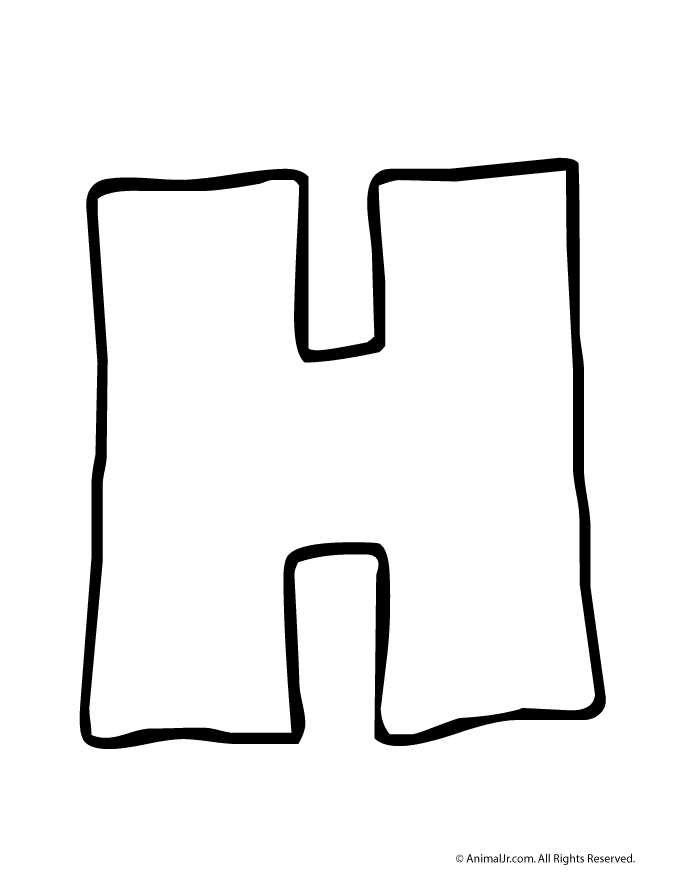 The Letter H - ClipArt Best