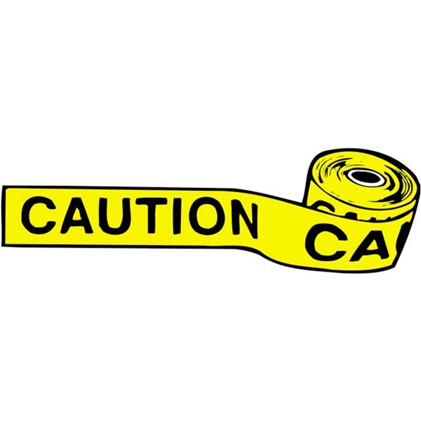 Caution Safety Tape Roll Yellow 300' - Southern States Cooperative