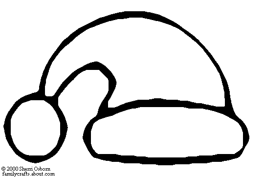 Christmas Hats Coloring Pages | Coloring Pages