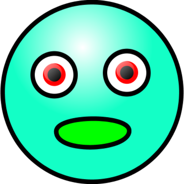 Astonished Face Clipart