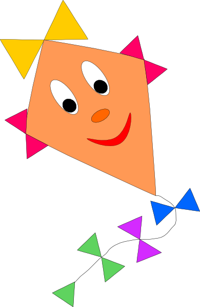 Kite clip art Free Vector