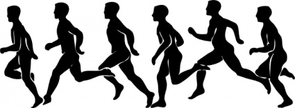 Running Exercise clip art vector, free vector images