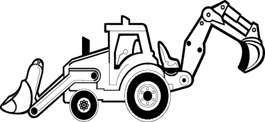 Bulldozer Clipart craft projects, Transportations Clipart ...