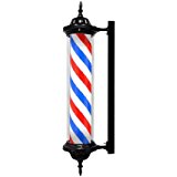 Amazon.com : Clevr 30" Barber Pole Stripes Spinning Sign Salon ...