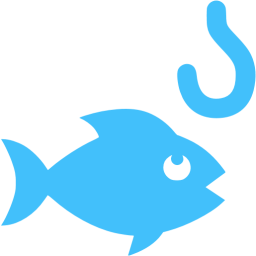 Caribbean blue fishing icon - Free caribbean blue fishing icons
