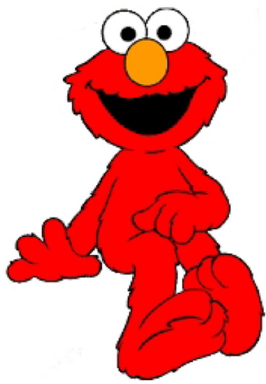 Elmo sesame street clipart