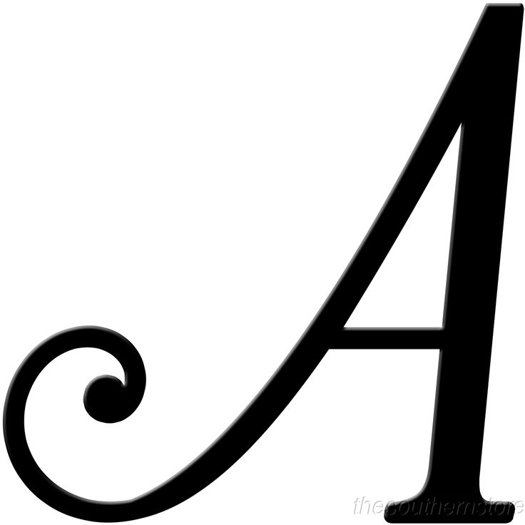 Fancy Letter A ClipArt Best