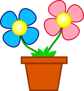 Flowers In A Vase clip art Free Vector / 4Vector