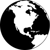 Earth Clipart Black And White - Free Clipart Images