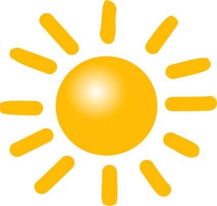 Bild clipart sonne