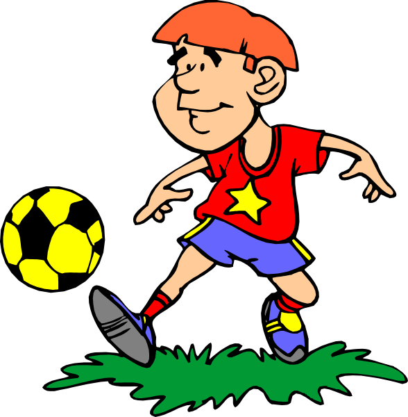 Clipart play football